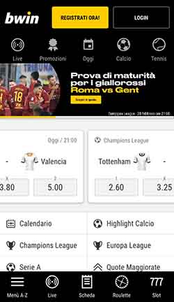 app scommesse bonus