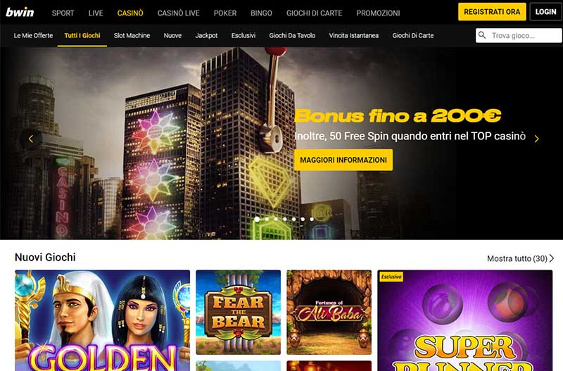 recensione bwin slot