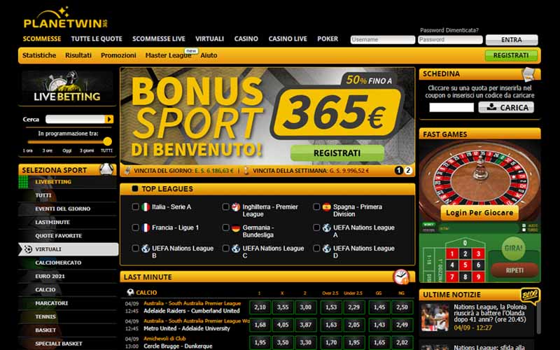 bonus scommesse migliori